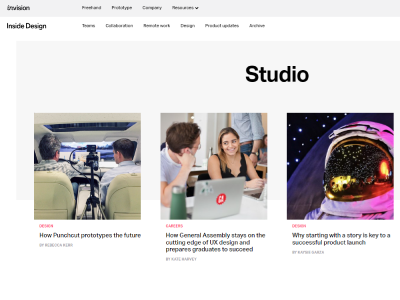 InVision Studio